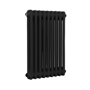 Baridi DH361 Horizontal Traditional 2 Column Radiator 600 x 427mm - Black