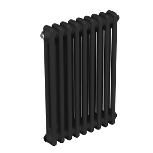 Baridi DH361 Horizontal Traditional 2 Column Radiator 600 x 427mm - Black - additional view 6