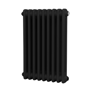 Baridi DH361 Horizontal Traditional 2 Column Radiator 600 x 427mm - Black - additional view 3