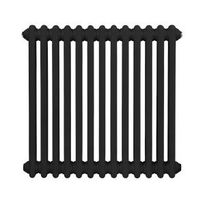 Baridi DH362 Horizontal Traditional 2 Column Radiator 600 x 607mm - Black - additional view 11