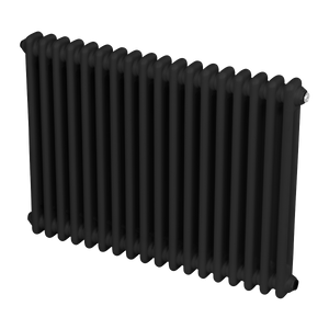 Baridi DH363 Horizontal Traditional 2 Column Radiator 600 x 832mm - Black - additional view 10