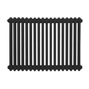 Baridi DH363 Horizontal Traditional 2 Column Radiator 600 x 832mm - Black - additional view 8