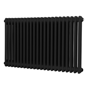 Baridi DH364 Horizontal Traditional 2 Column Radiator 600 x 1012mm - Black - additional view 6
