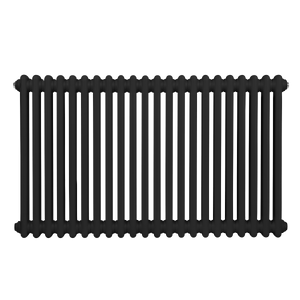 Baridi DH364 Horizontal Traditional 2 Column Radiator 600 x 1012mm - Black - additional view 7