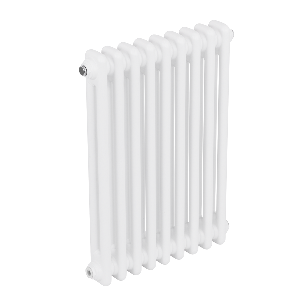 Baridi DH366 Horizontal Traditional 2 Column Radiator 600 x 427mm - White - additional view 6