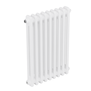 Baridi DH366 Horizontal Traditional 2 Column Radiator 600 x 427mm - White - additional view 6