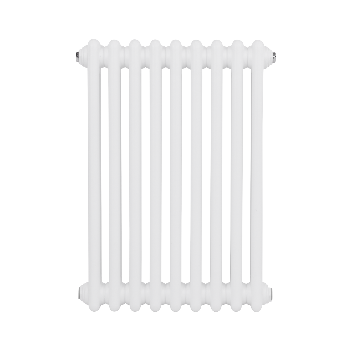 Baridi DH366 Horizontal Traditional 2 Column Radiator 600 x 427mm - White - additional view 2