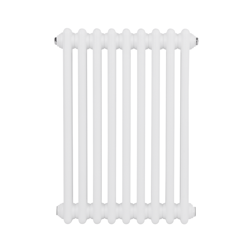 Baridi DH366 Horizontal Traditional 2 Column Radiator 600 x 427mm - White - additional view 2