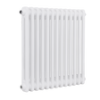 Baridi DH367 Horizontal Traditional 2 Column Radiator 600 x 607mm - White