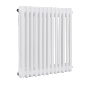 Baridi DH367 Horizontal Traditional 2 Column Radiator 600 x 607mm - White