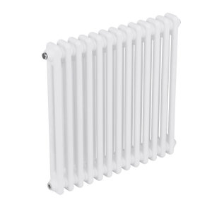 Baridi DH367 Horizontal Traditional 2 Column Radiator 600 x 607mm - White - additional view 6