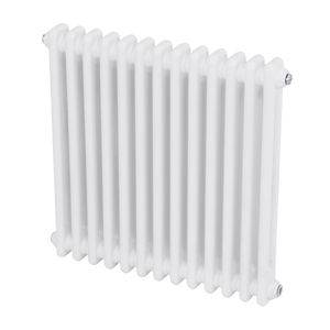 Baridi DH367 Horizontal Traditional 2 Column Radiator 600 x 607mm - White - additional view 7