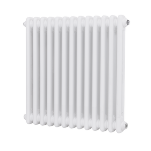 Baridi DH367 Horizontal Traditional 2 Column Radiator 600 x 607mm - White - additional view 3