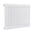 Baridi DH368 Horizontal Traditional 2 Column Radiator 600 x 832mm - White