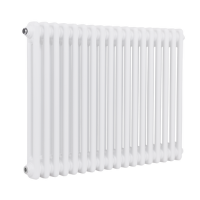 Baridi DH368 Horizontal Traditional 2 Column Radiator 600 x 832mm - White