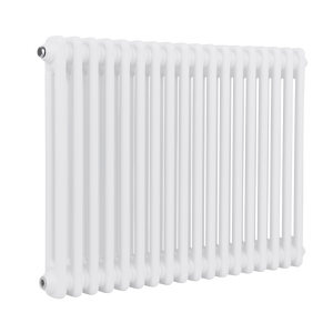 Baridi DH368 Horizontal Traditional 2 Column Radiator 600 x 832mm - White