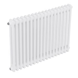 Baridi DH368 Horizontal Traditional 2 Column Radiator 600 x 832mm - White - additional view 5