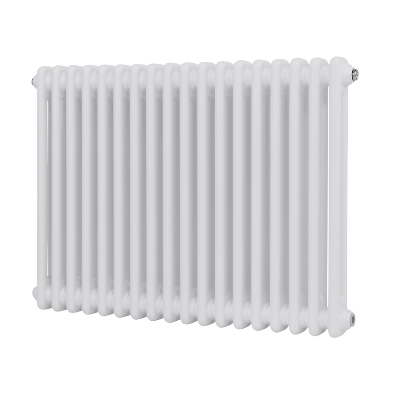 Baridi DH368 Horizontal Traditional 2 Column Radiator 600 x 832mm - White - additional view 3