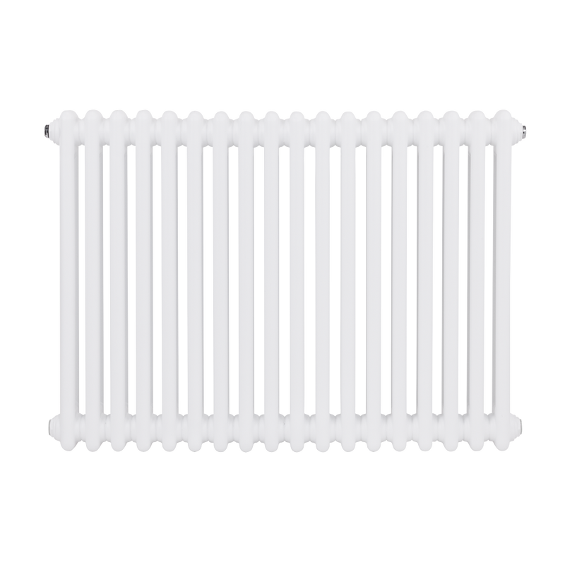 Baridi DH368 Horizontal Traditional 2 Column Radiator 600 x 832mm - White - additional view 11