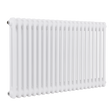 Baridi DH369 Horizontal Traditional 2 Column Radiator 600 x 1012mm - White