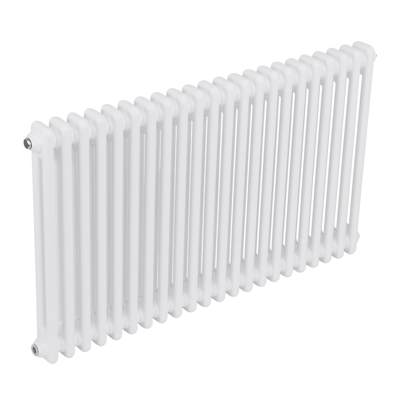 Baridi DH369 Horizontal Traditional 2 Column Radiator 600 x 1012mm - White - additional view 9