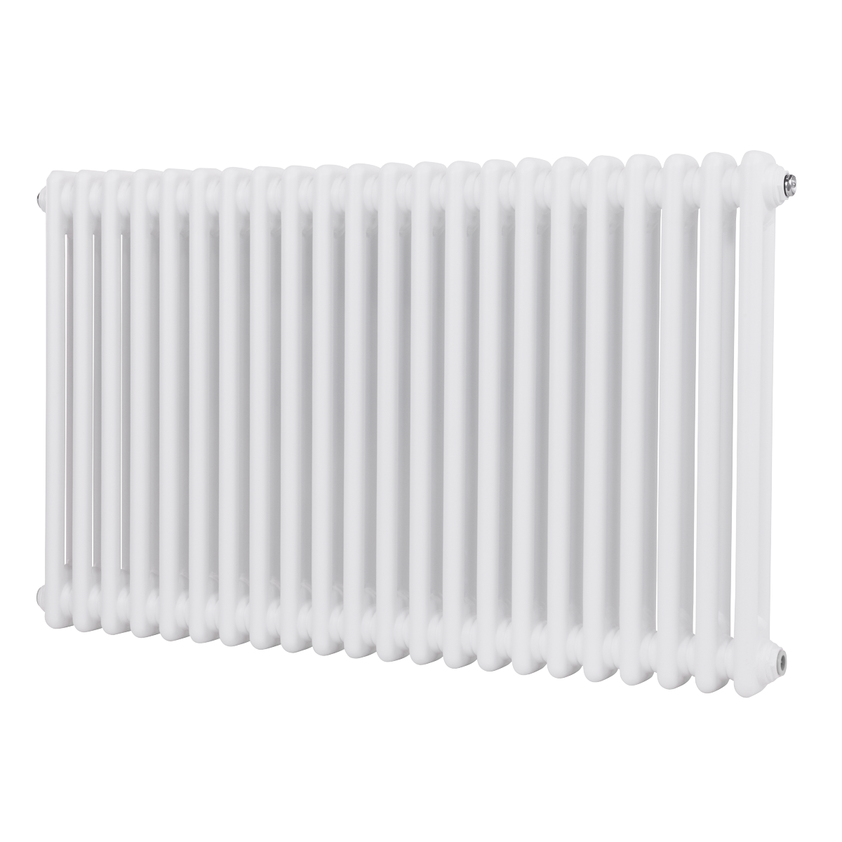 Baridi DH369 Horizontal Traditional 2 Column Radiator 600 x 1012mm - White - additional view 6