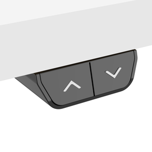 Dellonda DH36 Single Motor Ultra-Quiet Adjustable-Height Electric Sit/Stand Desk - White Desktop - additional view 9