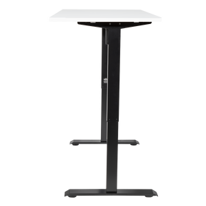 Dellonda DH36 Single Motor Ultra-Quiet Adjustable-Height Electric Sit/Stand Desk - White Desktop - additional view 3