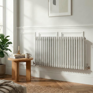 Baridi DH370 Horizontal Traditional 2 Column Radiator 600 x 1147mm - White - additional view 5
