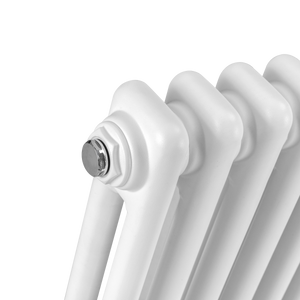 Baridi DH370 Horizontal Traditional 2 Column Radiator 600 x 1147mm - White - additional view 8