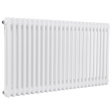 Baridi DH370 Horizontal Traditional 2 Column Radiator 600 x 1147mm - White
