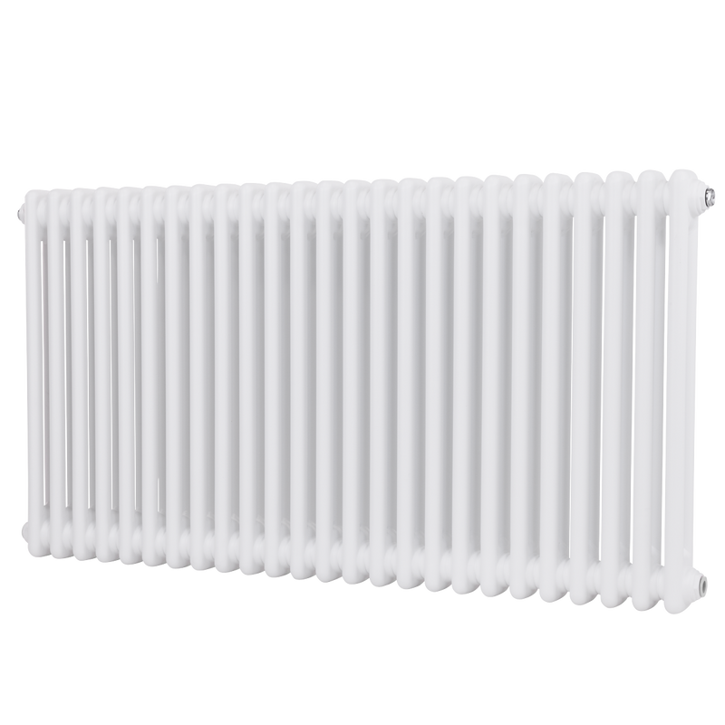 Baridi DH370 Horizontal Traditional 2 Column Radiator 600 x 1147mm - White - additional view 6