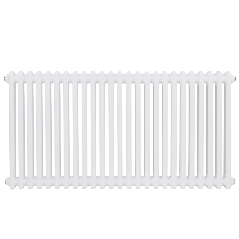 Baridi DH370 Horizontal Traditional 2 Column Radiator 600 x 1147mm - White - additional view 7