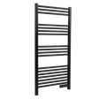 Baridi DH371 Electric Heated Towel Rail 1085 x 535mm with LED Display - Black