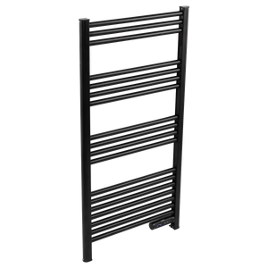 Baridi DH371 Electric Heated Towel Rail 1085 x 535mm with LED Display - Black - additional view 2