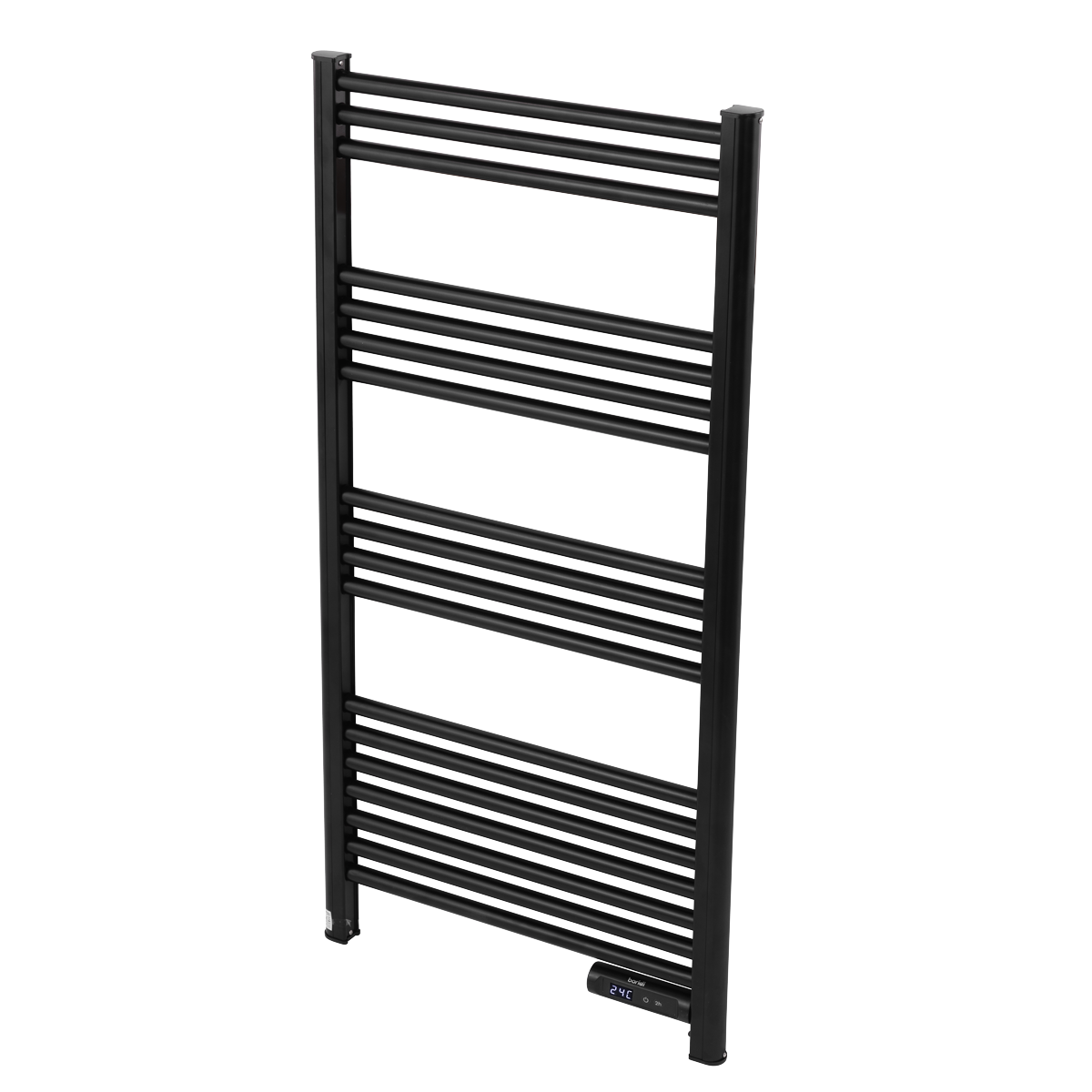 Baridi DH371 Electric Heated Towel Rail 1085 x 535mm with LED Display - Black - additional view 3
