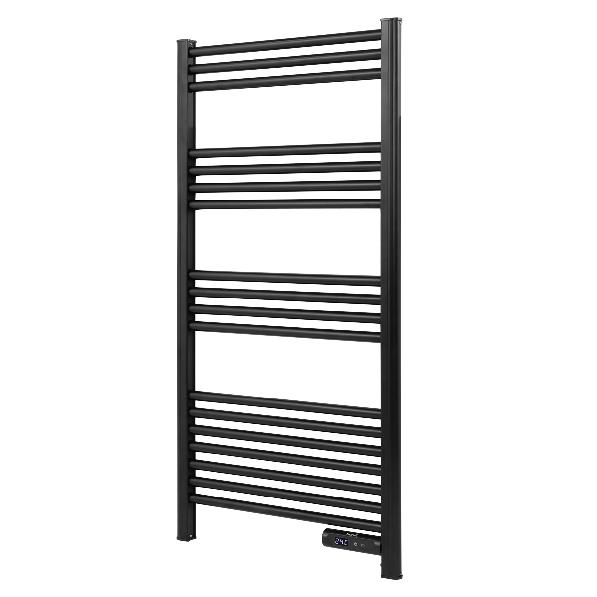 Baridi DH371 Electric Heated Towel Rail 1085 x 535mm with LED Display - Black - additional view 4