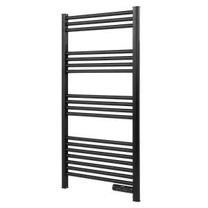 Baridi DH371 Electric Heated Towel Rail 1085 x 535mm with LED Display - Black - additional view 4
