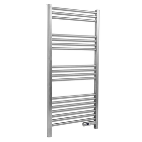 Baridi DH372 Electric Heated Towel Rail 1085 x 535mm with LED Display - Silver