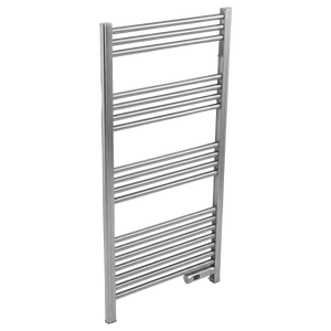 Baridi DH372 Electric Heated Towel Rail 1085 x 535mm with LED Display - Silver - additional view 7