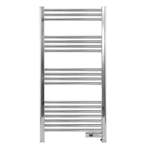 Baridi DH372 Electric Heated Towel Rail 1085 x 535mm with LED Display - Silver - additional view 10