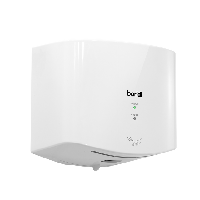Baridi DH378 High Speed Hand Dryer with Auto Sensor 1400-1650W - White