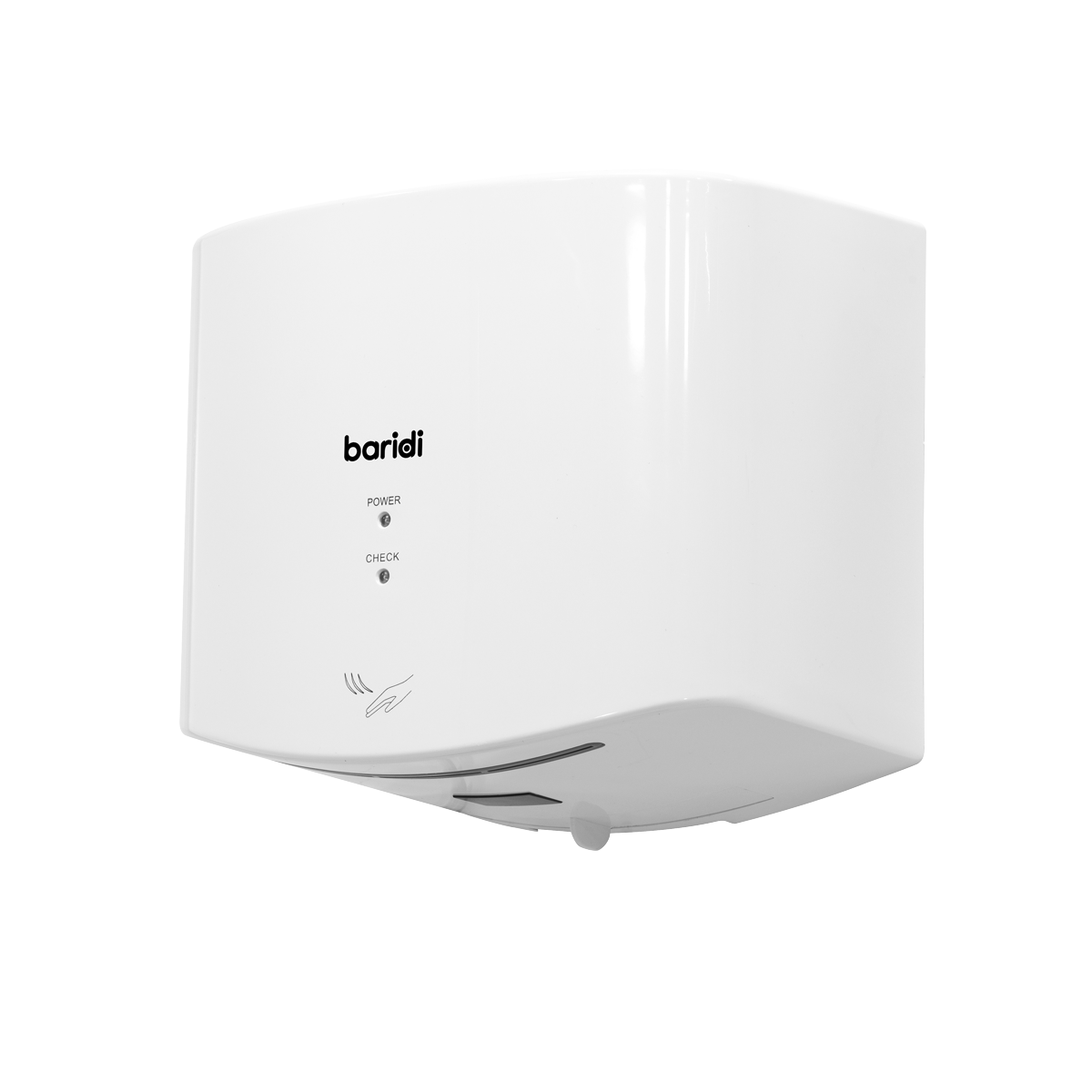 Baridi DH378 High Speed Hand Dryer with Auto Sensor 1400-1650W - White - additional view 8