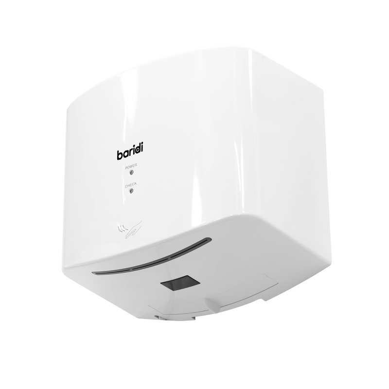Baridi DH378 High Speed Hand Dryer with Auto Sensor 1400-1650W - White - additional view 9