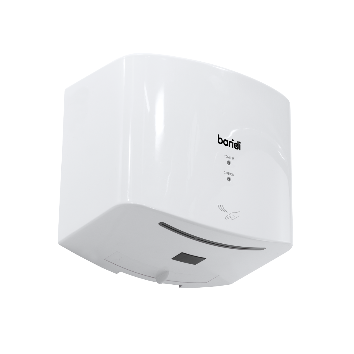 Baridi DH378 High Speed Hand Dryer with Auto Sensor 1400-1650W - White - additional view 10