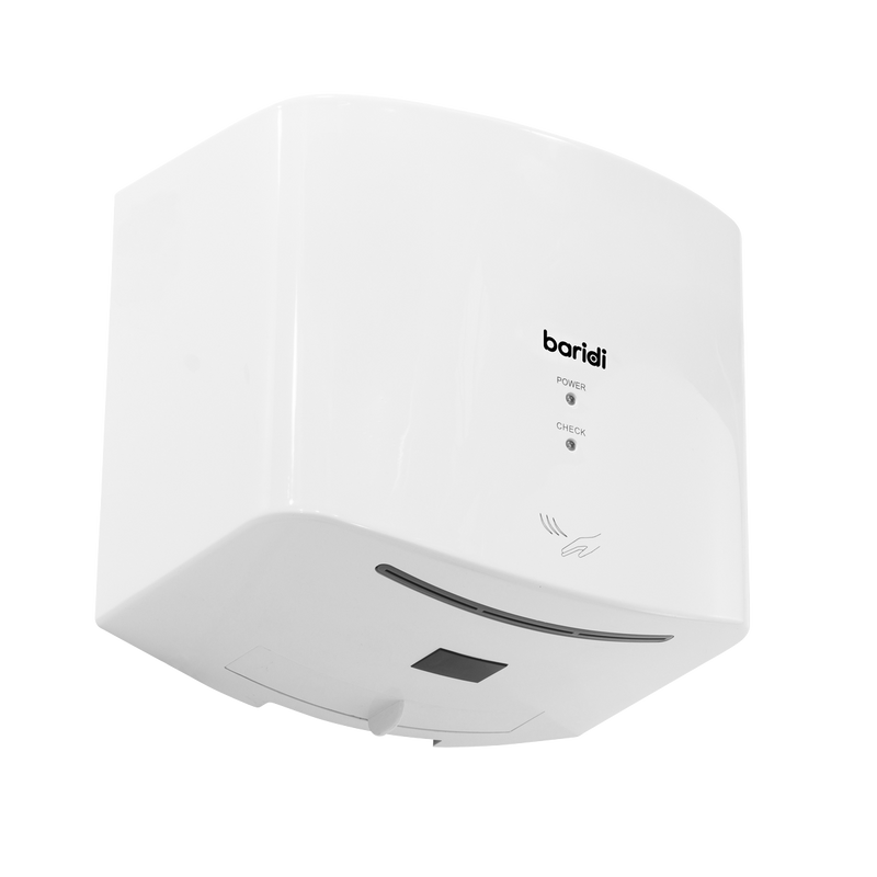 Baridi DH378 High Speed Hand Dryer with Auto Sensor 1400-1650W - White - additional view 11
