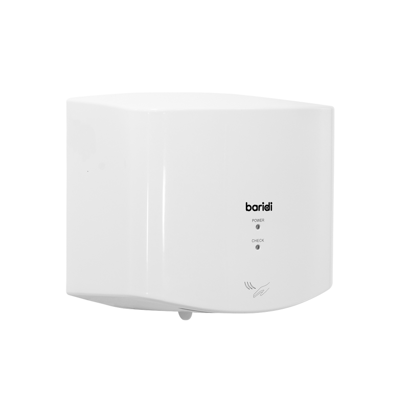 Baridi DH378 High Speed Hand Dryer with Auto Sensor 1400-1650W - White - additional view 12