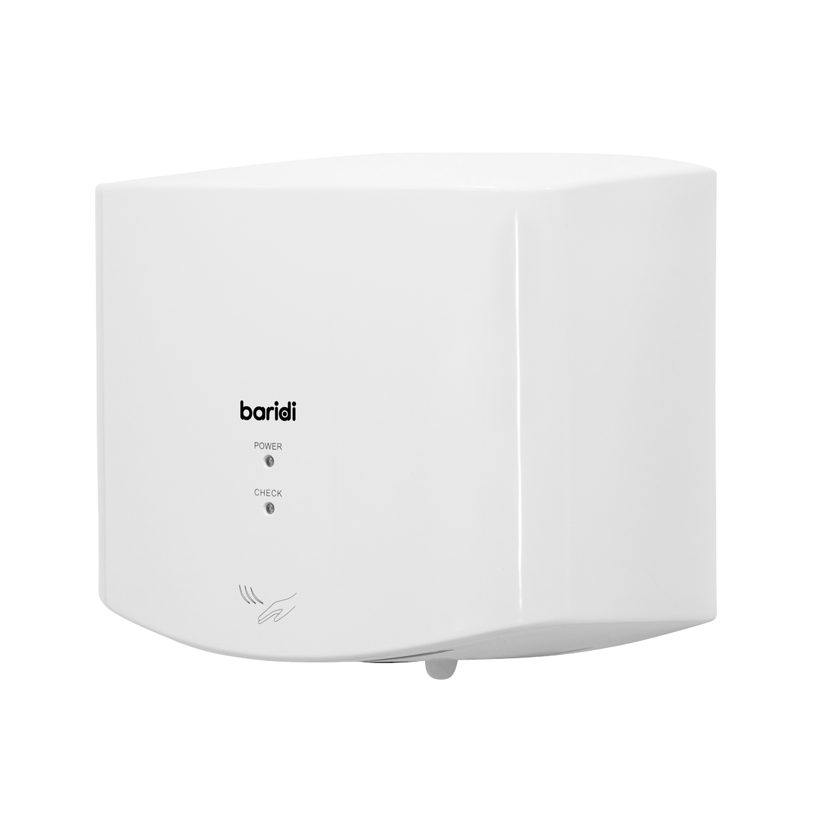 Baridi DH378 High Speed Hand Dryer with Auto Sensor 1400-1650W - White - additional view 13