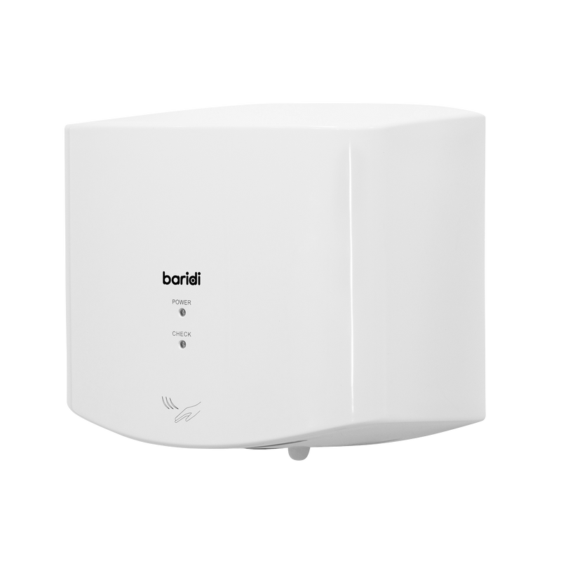 Baridi DH378 High Speed Hand Dryer with Auto Sensor 1400-1650W - White - additional view 13