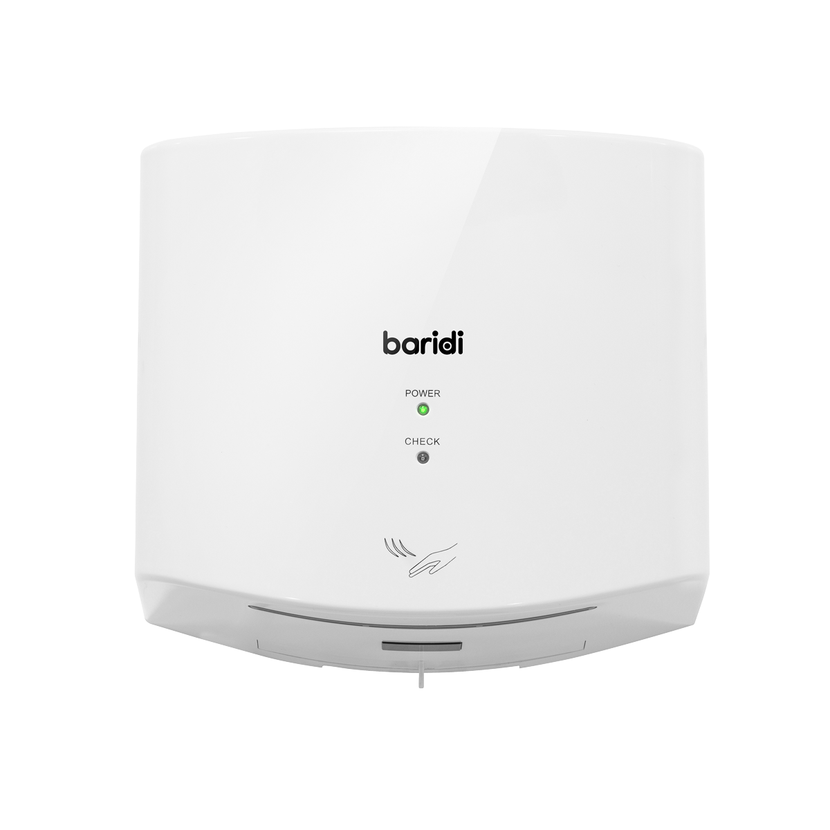 Baridi DH378 High Speed Hand Dryer with Auto Sensor 1400-1650W - White - additional view 14